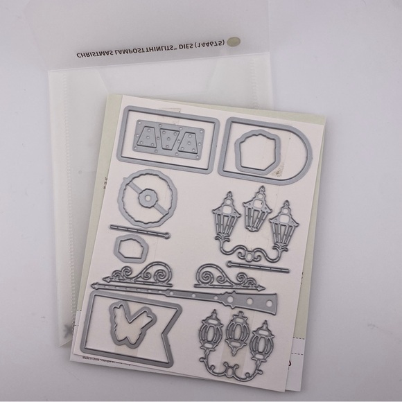🍒 Stampin’ Up! 🍒 “Christmas Lampost” Thinlits Dies Set. - Picture 7 of 7